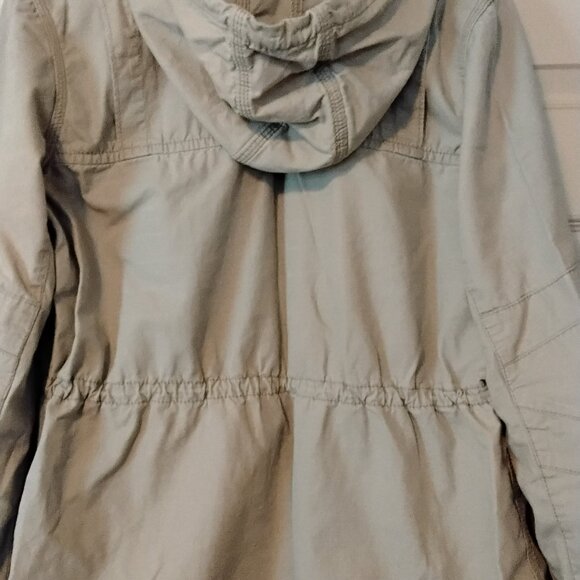 CARHARTT LIGHT TAN/ KHAKI HOODED UTILITY JACKET WOMEN'S SZ MED. - Picture 2 of 16